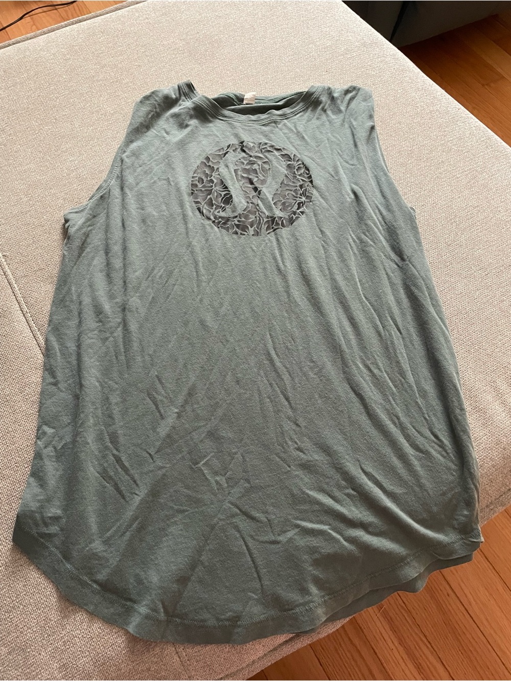 lululemon athletica Women’s Green Muscle Tank